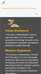 Mobile Screenshot of meadowlarkscience.com